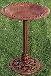 Ace Garden Pals 015650-01 Classic Design Bird Bath - Rustic Bronze