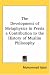 Book The Development of Metaphysics in Persia a Contribution to the History of Muslim Philosophy