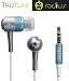 Radius RAHP01C / HP-RHF21C / HP-RHF21C Tru-Tune Ultra-light Aluminum Earbuds W/ Noise Isolation, iPhone Compatible - Nano 3G Blue (Designed in Japan)