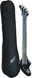 DeArmond Ashbory Bass - Black Fretless Mini Bass with Gigbag - B0002H0PPG