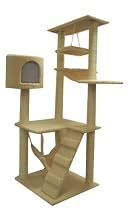 NEPTUNE 55" Cat Tree Condo House Scratcher Pet Furniture bed-05