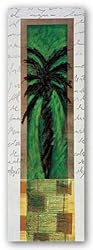 Green Palm I by Rosa Solano 9"x27.5" Art Print Poster