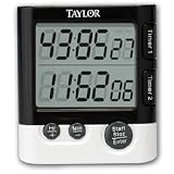 Taylor #5828 Dual Digital Timer Clock by TAYLOR PRECISION PRODUCTS