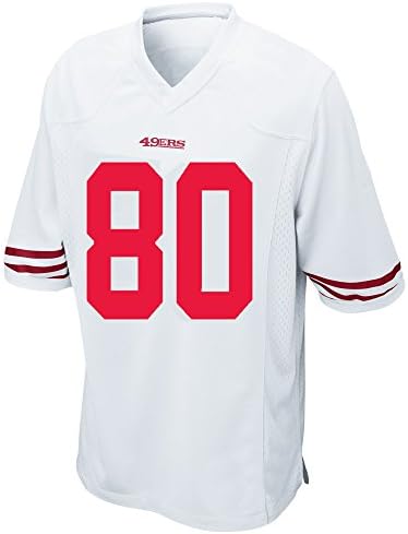 Youth Jerry Rice #80 Jersey White Medium