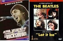 The Beatles Let It Be DVD & Paul McCartney & Wings Rockshow DVD - 2 Seperate DVD's in Set