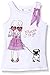 Dream Star Girls' Screen Tank with Chiffon Tie On Shoulder
