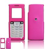 Samsung R210 Cell Phone Hot Pink Rubber Feel Protective Case Faceplate Cover