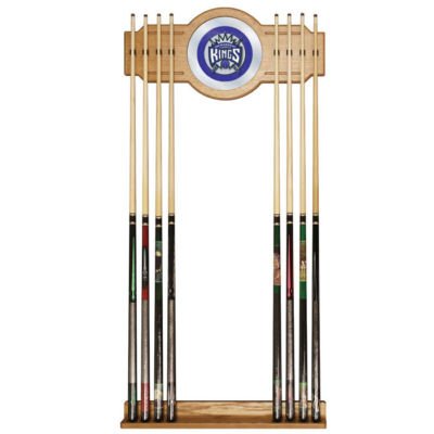 Sacramento Kings NBA Billiard Cue Rack with Mirror