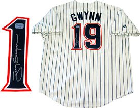 Tony Gwynn Autographed / Signed San Diego Padres Authentic Jersey