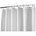 iDesign 72x84 WHT Carlt Curtain, Long, White