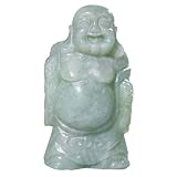 Hand-Carved Jade Buddha Spiritual Journey Figurine
