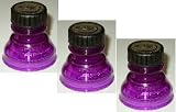 Three (3) Purple - Snap Capps - Reclosable Can Tops (Turns Almost Any Can into a Bottle!) Save Money Buy Cans over Bottles! Snap Capp - NO MORE Flat Drinks
