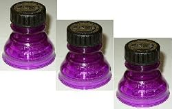 Three (3) Purple - Snap Capps - Reclosable Can Tops (Turns Almost Any Can into a Bottle!) Save Money Buy Cans over Bottles! Snap Capp - NO MORE Flat Drinks