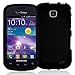 Black Rubberized Snap-On Hard Skin Case Cover New for Samsung Illusion i110