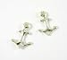Sterling Silver Anchor Post Earrings Sterling Silver Anchor Post Earrings