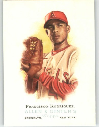 2006 Topps Allen and Ginter #109 Francisco Rodriguez - Los Angeles Angels (Baseball Cards)