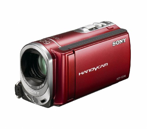Where to buy Sony DCR-SX44 Flash memory Handycam Camcorder (Red)
