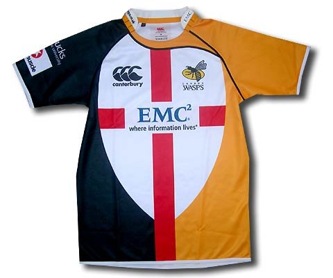 WASPS St George's day shirt 2010-11 WASPS St George's day shirt 2010-11
