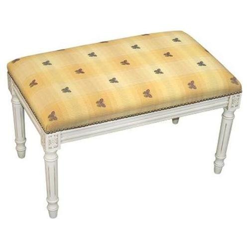 SketchONE Upholstered Bench, Butterfly