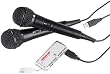 2 USB-Mikrofone mit USB-Hub (Nintendo Wii)