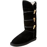 EMU Australia Women's Hip Button Boot,Black,8 M US