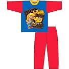 Boys Bob The Builder Dig Long Sleeve Top & Bottoms Nightwear Pyjama Set