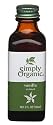 Simply Organic Vanilla Extract Certified Organic, 2.0 Ounce Containers  (Pack of 3)