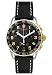 Men's Classic Chronograph Black Leather
