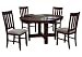 Berkline 50920 Cherry Aaron Dining Chair - 2 Pack