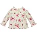 ribbed velour top(milk 24mos)