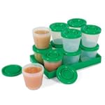 Stay-Fresh Reusable Baby Food Containers 12-Pack