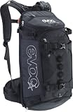 EVOC Rucksack mit Protektor Freeride Pro + Powderguide Taschenbuch