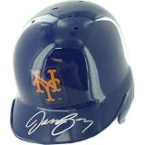 Jason Bay Autographed New York Mets Replica Mini Batting Helmet