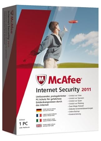 McAfee  Internet Security 2011 1U ML