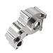 SkyQ 1/10 Racing Aluminum Center Gear Box Mount for Axial SCX10-13 AX80009 Silver