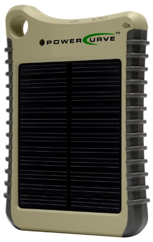 G24 Solar Innovations Power Curve Portable Charger with Assorted Fittings (OD Green)