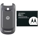 SAVE $58.26 - OEM Motorola ZN4 Krave Extended Battery + Cover Door ZN4 Krave $21.69