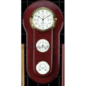 Barometer Thermometer Hygrometer Tide Clock