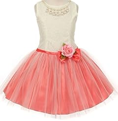 Knee Length Taffeta Lace-Up   Sleeveless  Dress With Rhinestones and a Sash  and Pearls