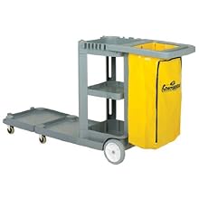 Continental 186GY, Grey Convertible Janitorial Cart (Case of 1)