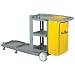 Continental 186GY Grey Convertible Janitorial Cart