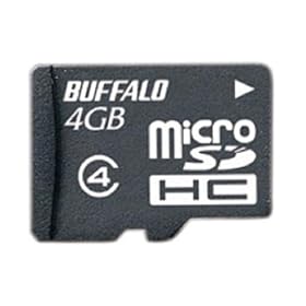 【クリックで詳細表示】BUFFALO 防水仕様 Class4対応 microSDHC RMSD-BS04G