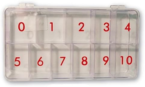 Debra Lynn Professional Nail Tip Boxes - Clear