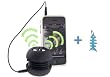 Portable Rechargeable Mini Speaker + Light Blue Fishbone Style Keychain for Ipod Touch 2nd Generation & Sandisk Sansa View