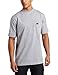 Wrangler Men's Regular Riggs Workwear Short Sleeve Pocket Tee, Ash Heather, X-Large