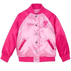 Disney Personalized Varsity Minnie Mouse Jacket for Girls