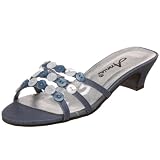 Annie Shoes Womens Leana Low Heel Slide