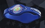 Original Power Balance Silicone Bracelet Navy Blue size Medium