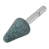 六角軸付三角型砥石 19×28mm 非鉄用 TH-3