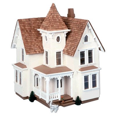 Greenleaf Fairfield Dollhouse Kit - 1/2 Inch Scale